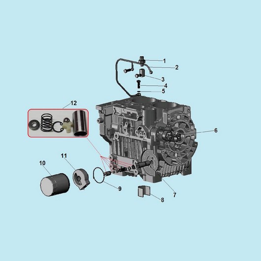 Масляная система Champion DG10000E